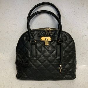Black Diamond tuck style ALDO bag